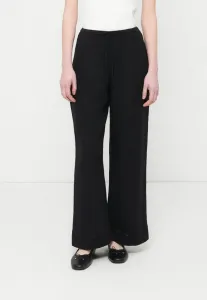 Широкие брюки на резинке Abercrombie & Fitch, Black