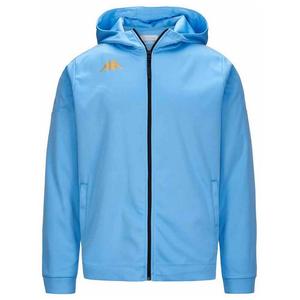 Толстовка Kappa Grevolo Full Zip на молнии с капюшоном, голубой