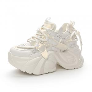 Кроссовки Shoe cabinet floral language Chunky Sneakers Women's Low-top, цвет Apricot