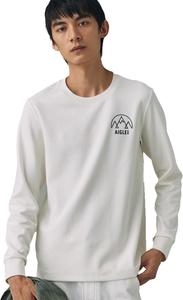 Футболка с длинным рукавом Eggle Casual (Official) с защитой от УФ-излучения Aigle, белый