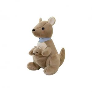Плюшевая игрушка Kangaroo милая кукла, высота 26см/40см/50см XIWANTONG, Kangaroo And Kangaroo Baby-Umber