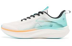 QIAODAN Легкие кроссовки для бега с низким верхом Light Speed 5.0 с амортизацией, мужские, белые, синие