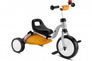 Детский велосипед Puky Fitsch Bundle - 2024, цвет Grau|light grey/mustard