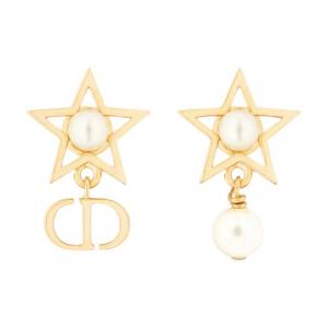 DIOR Золотые серьги Women's Gold