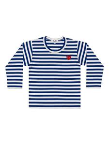 Comme Des Garçons Play Kids базовая футболка, синий