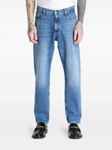 Tommy Jeans Isaac Свободные зауженные джинсы, синий