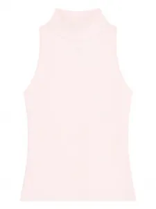 Топ с логотипом Courreges, розовый