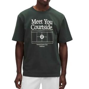 Футболка мужская Lululemon, зеленый