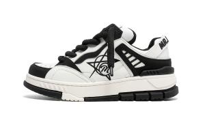 Низкие кроссовки для скейтбординга унисекс MR.PESIN, Black White