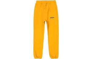 Трикотажные спортивные штаны с буквенным логотипом, унисекс, желтые Drew House, желтый