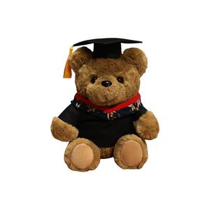 Плюшевая кукла Doctor Bear высотой 25 см Tak Bebe, красный