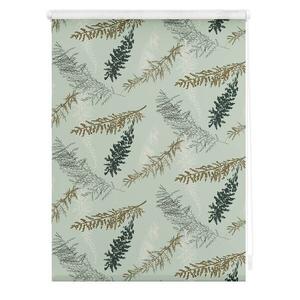 Рулонные шторы Lichtblick Fir Branches, 100x150x6 см, зеленый