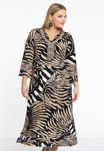 Повседневное платье YOEK, бежевый