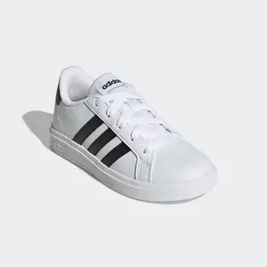 Кроссовки Adidas Sportswear "GRAND COURT LIFESTYLE TENNIS LACE-UP", дизайн по стопам суперзвезды Adidas, белый