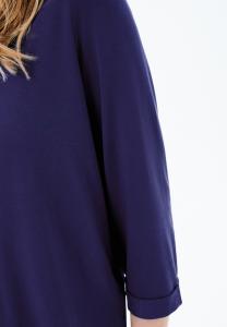 Футболка с длинным рукавом French Brand Fashion Elegant Modern Caroll, синий