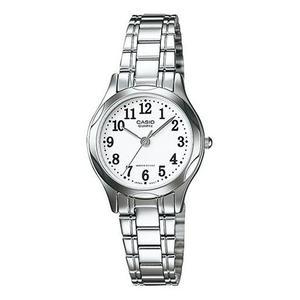 Часы CASIO Stainless Steel Strap Silver Analog, цвет silver