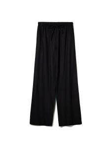 Широкие брюки Bershka, черный