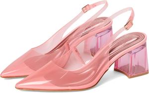 Туфли Jessica Simpson Syrina Lucite Slingback Pumps, цвет Light Pink