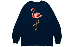 Свитер Flamingo HUMAN MADE, marine синий