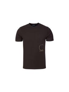 Karl Lagerfeld Футболка 755035 темно-коричневого цвета