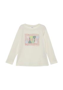 s.Oliver Лонгслив в кремовом цвете