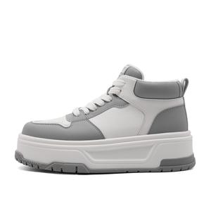 Кеды, скейтборд обувь женская высокая Belle, коричневый