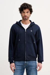 Хлопковая толстовка Calvin Klein Jeans, темно-синий