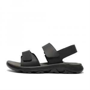 Senda Пляжные сандалии мужские серые, черные, цвет Black