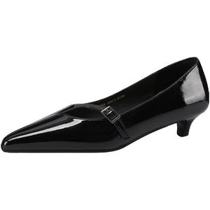 Mulinsen Женские туфли на массивном каблуке 3,5 см черные, цвет Black