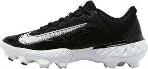 Бейсбольные бутсы Nike Men's Alpha Huarache Elite 4, Black/Blue Tint-Anthracite-White