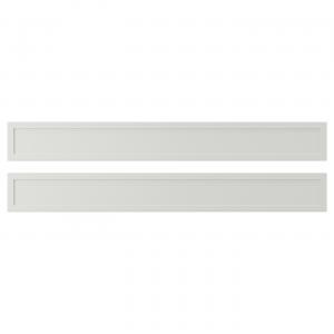 Фасад ящика, светло-серый, 80x10 см. IKEA Aspudden