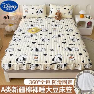 Disney Простыня на резинке 200х220 см, хлопок, с кружевной отделкой