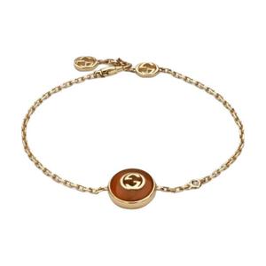GUCCI 18K Gold, Red Agate браслеты Unisex Gold