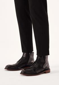 Ботильоны на шнуровке Leto Kazar, черный