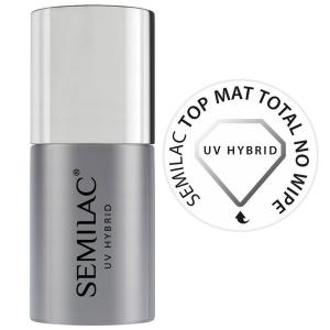 SEMILAC Matte Top для гибридного лака, матовый, без вытирания, 11 мл