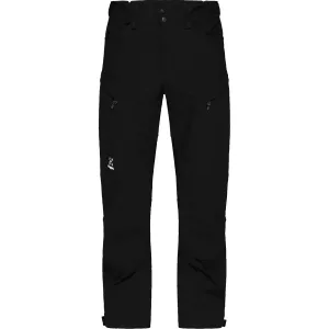 Мужские прочные стандартные брюки Haglöfs, чёрный