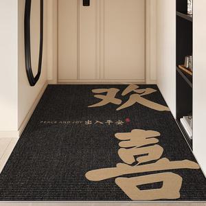 Xinglianxin Ковер 80х100 см из хлопка с петлевым ворсом для прихожей, устойчивый к загрязнениям, моющийся, черный с золотом, вертикальная укладка Huanxi