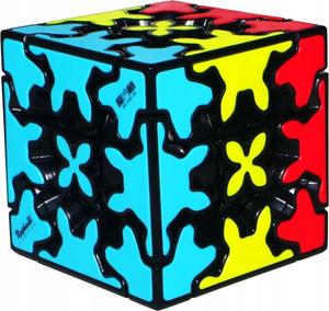 Оригинальный куб-головоломка-сэндвич Qiyi Gear + подставка Rubix Kostkoland