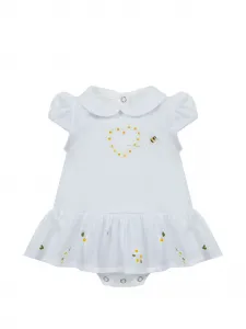 Боди с цветочным принтом Lapin House, белый