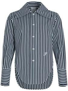 Patou полосатая рубашка из органического хлопка, синий