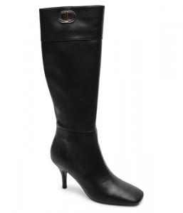 Сапоги на высоком каблуке Twinset, черный