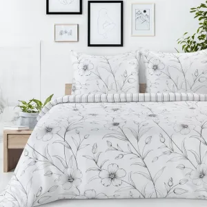 Постельное белье из сатина SPRING 33 220x200 см 2 наволочки 70x80 см Eurofirany