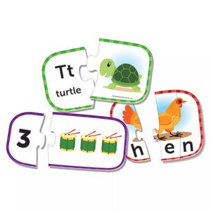 Учебные ресурсы Карточки-головоломки Комплект PreK Learning Resources