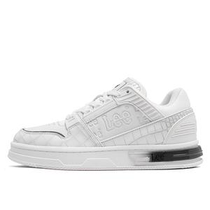 Износостойкие противоскользящие скейтерские кеды Unisex Lee, белый