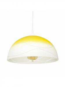Подвесной светильник Ø 30 x (T)60 см желтого и белого цветов Licht-Erlebnisse