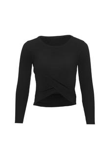 Пуловер leo basics, черный