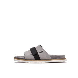 Тапочки-слайды из кожи EVA с противоскользящей подошвой для мужчин Lee Cooper, Gray