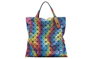 Сумка-шопер Prism из поливинилхлорида на основе полиэстера, женская радужная ISSEY MIYAKE