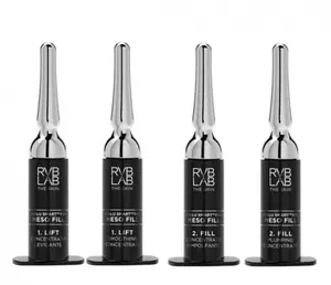 RVB LAB Meso Fill Hyper Active Treatment 4 флакона для придания объема и разглаживания