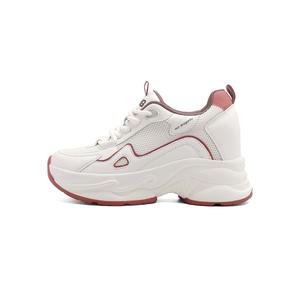 RED DRAGONFLY Женские низкие массивные кроссовки Beige Red, цвет Beige Red